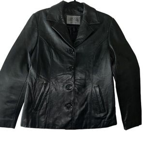 Lucky Leather Los Angeles Lamb Leather Jacket, MSRP $549. Size Medium